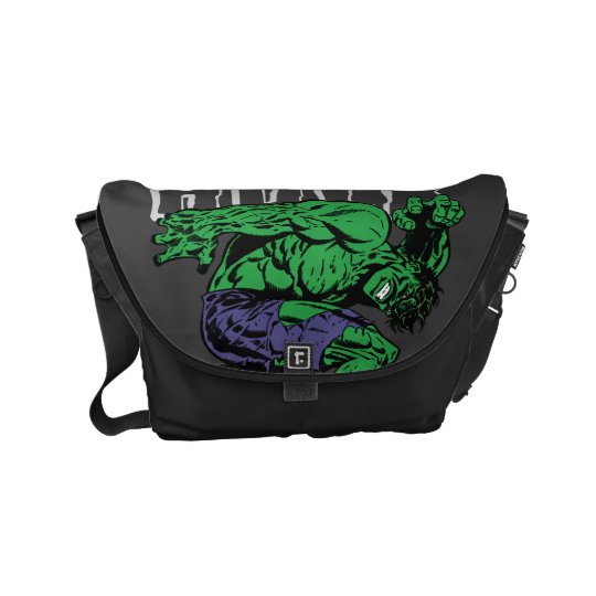 Hulk Retro Lift Small Messenger Bag | Zazzle.com