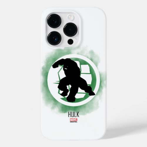 Hulk Silhouette Over Watercolor Icon Case_Mate iPhone 14 Pro Case
