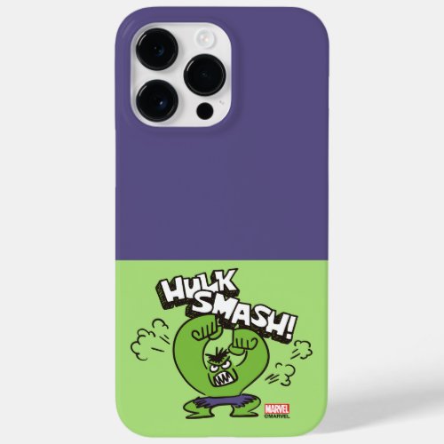 Hulk Smash Angry Doodle Graphic Case_Mate iPhone 14 Pro Max Case