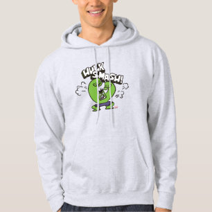 Hulk Smash Angry Doodle Graphic Hoodie