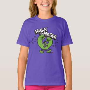 Hulk Smash Angry Doodle Graphic T-Shirt