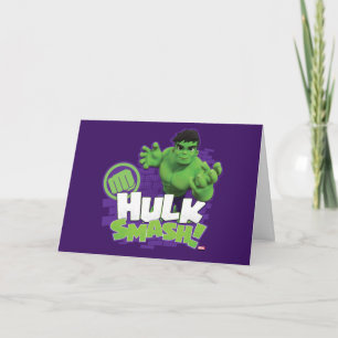 HULK SMASH! Character Graphic Card