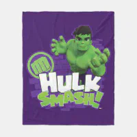 Hulk fleece blanket hot sale