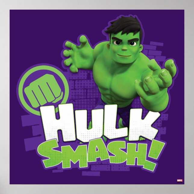 HULK SMASH! Character Graphic Poster (Front)
