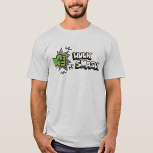 Hulk Smash Fist Doodle Graphic T-Shirt