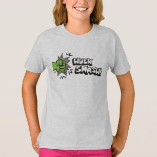 Hulk Smash Fist Doodle Graphic T-Shirt