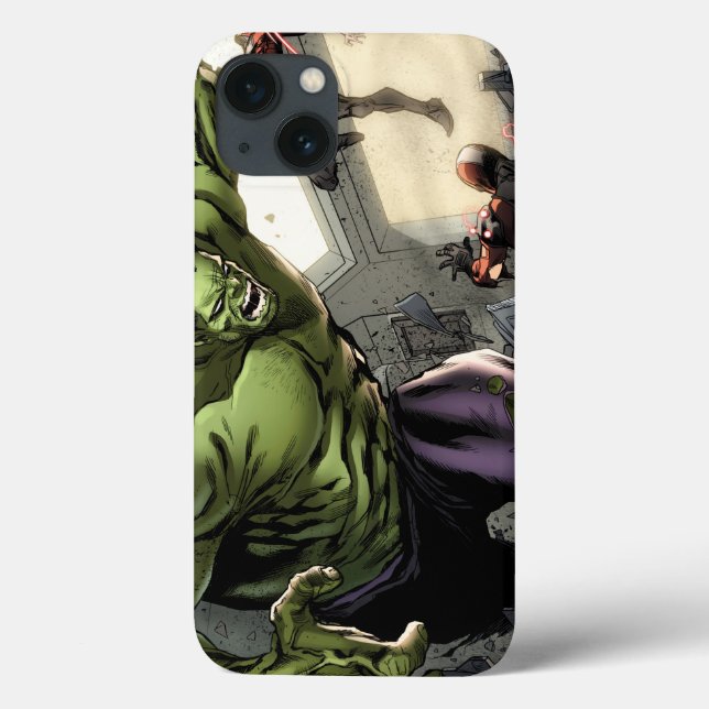Hulk Smashing His Enemies Case-Mate iPhone Case (Back)