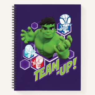 Hulk & Spidey Team "Team-Up!" Notebook