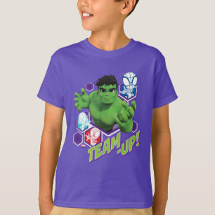 Hulk & Spidey Team "Team-Up!" T-Shirt