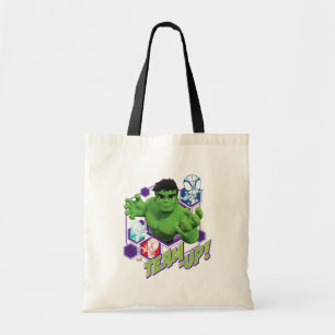 Hulk & Spidey Team "Team-Up!" Tote Bag