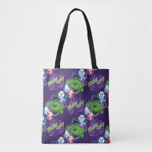 Hulk & Spidey Team "Team-Up!" Tote Bag
