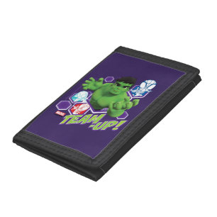 Hulk & Spidey Team "Team-Up!" Tri-fold Wallet