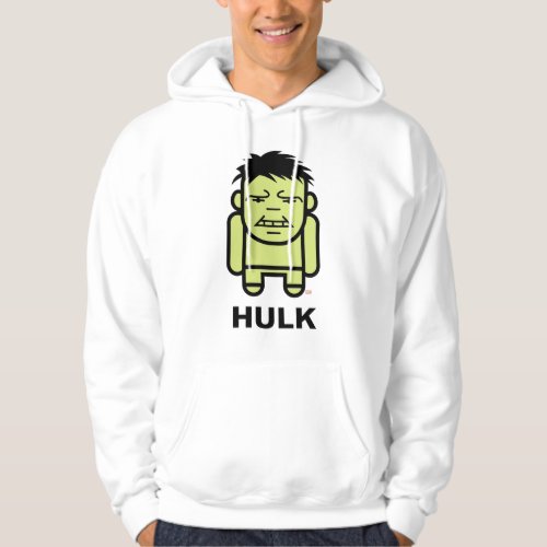 Hulk Stylized Line Art Hoodie