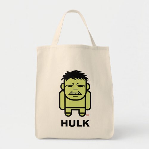 Hulk Stylized Line Art Tote Bag