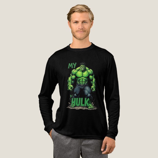 Hulk  Tri-Blend shirt (Full Front)