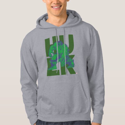 Hulk Typography Character Art Hoodie