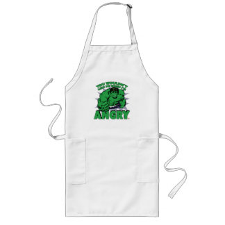 Hulk - You Wouldn't Like Me When I'm Angry Long Apron