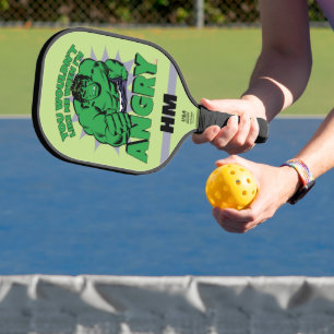 Hulk - You Wouldn't Like Me When I'm Angry Pickleball Paddle
