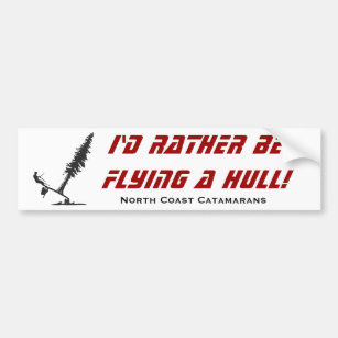 Hull Flying Sticker