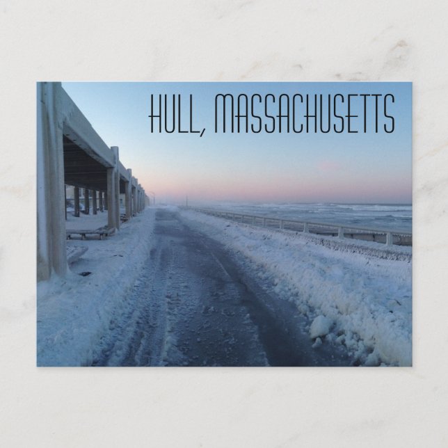 Hull Massachusetts Postcard (Front)