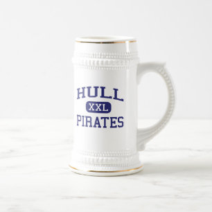 Hull - Pirates - High School - Hull Massachusetts Beer Stein