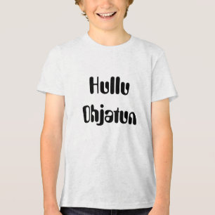 hullu ohjatun - crazy wizard in Finnish Tri-Blend Shirt