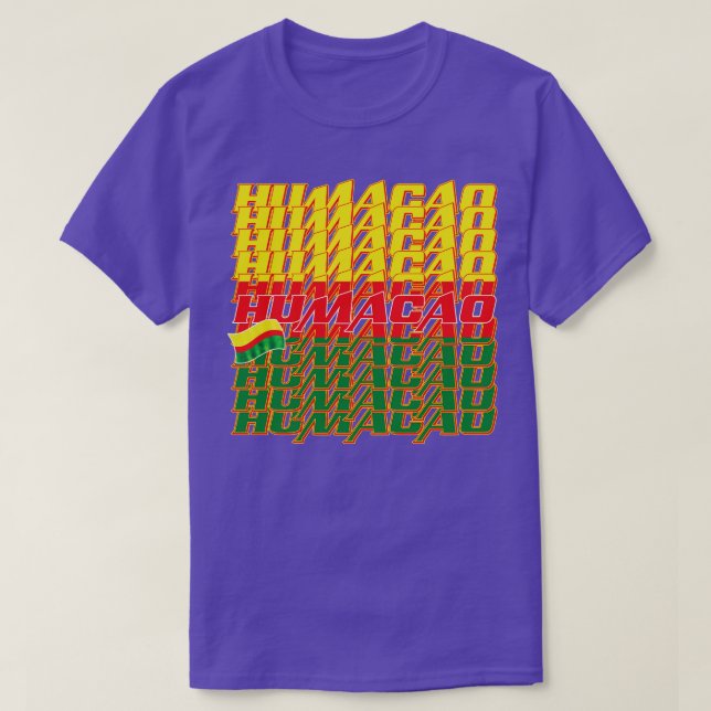 Humacao Cascade text 2 T-Shirt (Design Front)