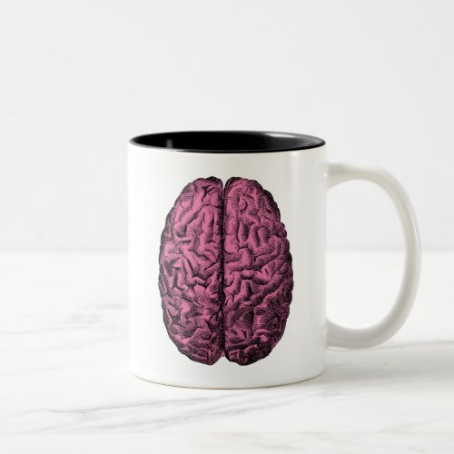 Human Anatomy Brain Two_Tone Coffee Mug