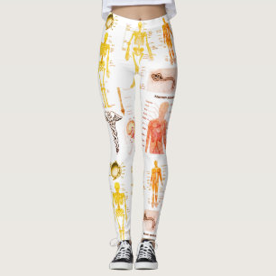 Human Anatomy Charts Leggings