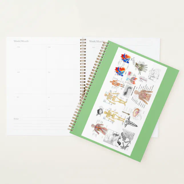 Human Anatomy Charts Planner | Zazzle