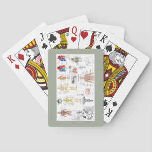 Human Anatomy Charts Poker Cards