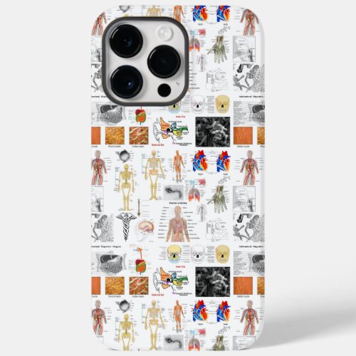 Human Anatomy Medical Charts Case_Mate iPhone 14 Pro Max Case