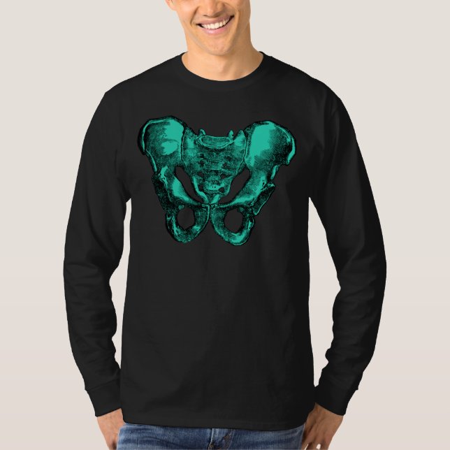 Human Anatomy Pelvis Bones T-Shirt (Front)