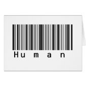 Human Barcode Really Scans! (Front Horizontal)