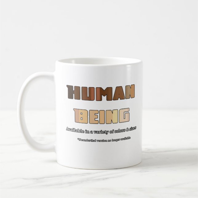 Human Being Coffee Mug (Left)
