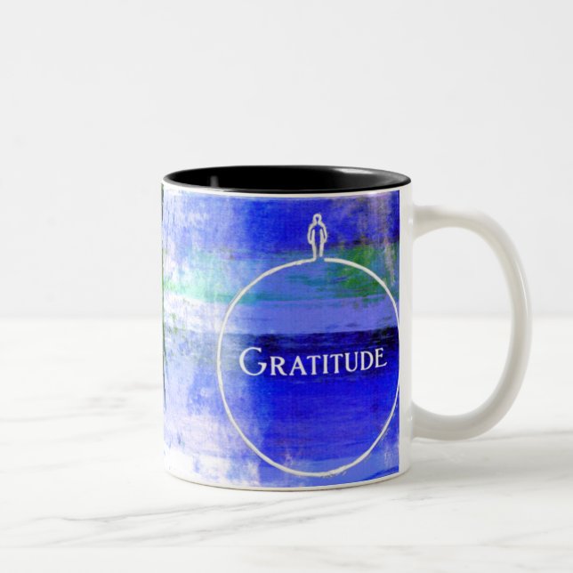 Human Being Two-Tone Coffee Mug (Right)