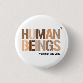 Human Beings - colors may vary Button