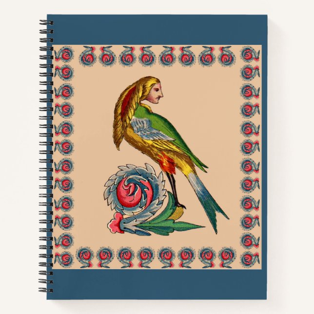 human bird notebook (Front)