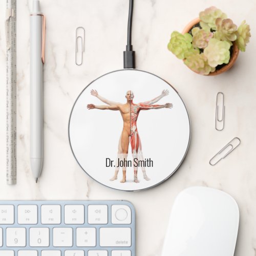 Human Body Skeleton Muscles Medical  Wireless Charger