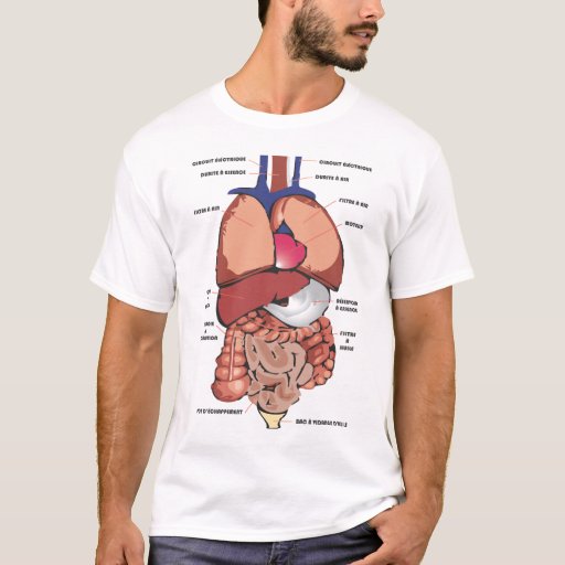 Human Body T-Shirt | Zazzle