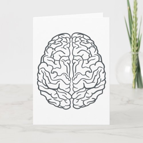 Human Brain Card