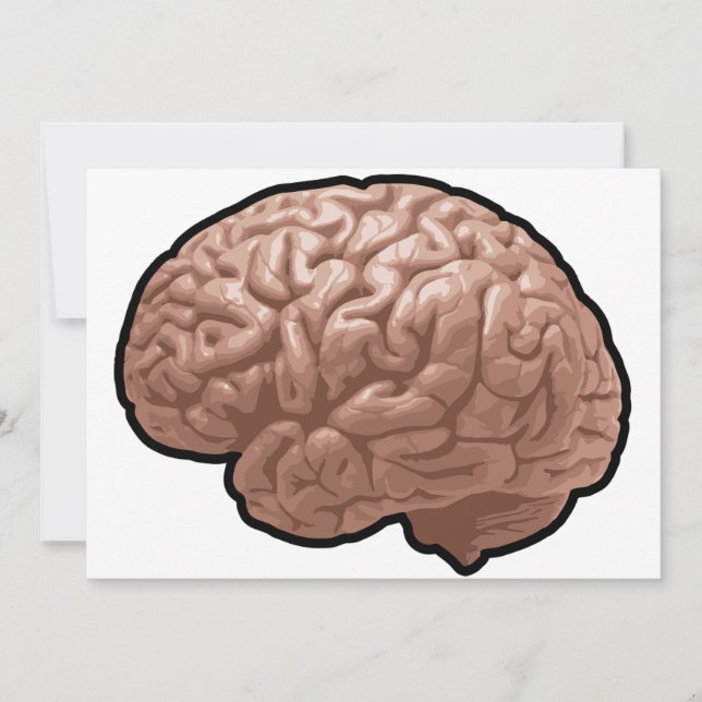 Human Brain Invitations (Front)