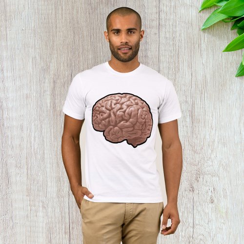 Human Brain Mens T_Shirt