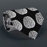Human Brain Men's Tie on ANY CUSTOM COLOR<br><div class="desc">Fun brain design for maybe a neurosurgeon or Walking Dead fan who has to go to a formal event at YOUR CHOICE OF COLOR. You can easily change the background color (currently displayed in black) to whatever color you like: Click on the customize it button> Click on Background Color A...</div>