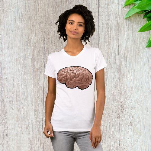 Human Brain Womens T_Shirt