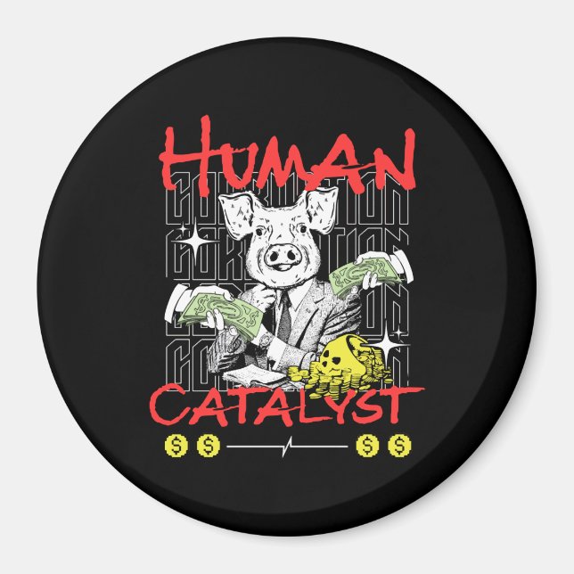 Human Catalyst Magnet (Front)