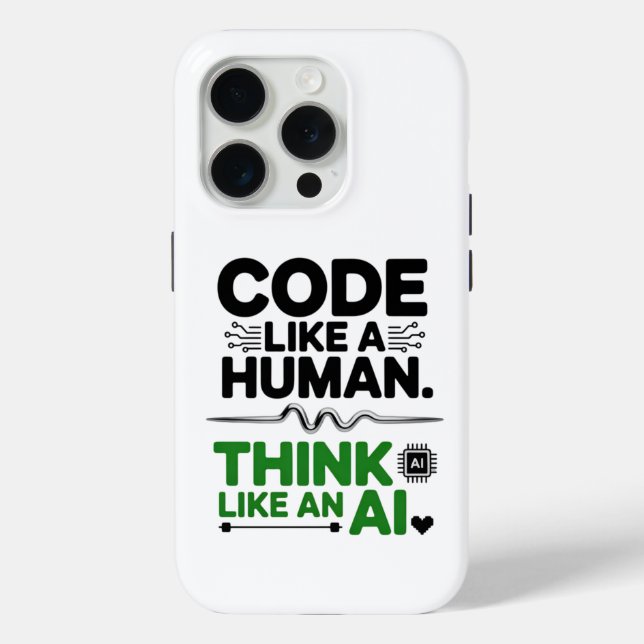 Human-Centered Design AI Collaboration Design Case-Mate iPhone Case (Back)