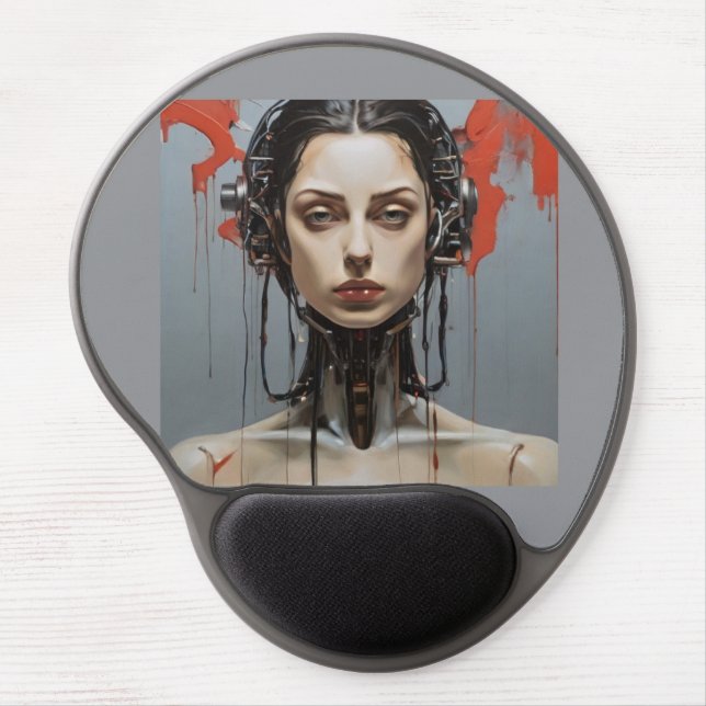 Human Code/Futuristic Mousepad (Front)