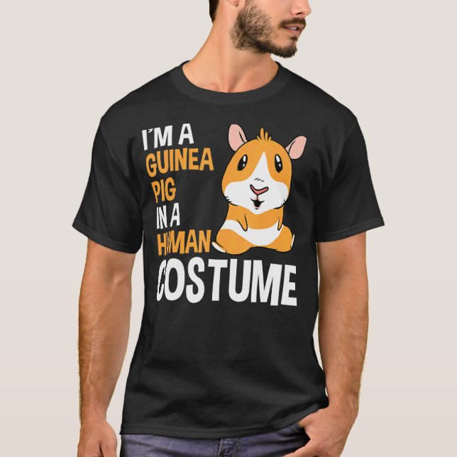 Human Costume Guinea Pig T-Shirt (Front)