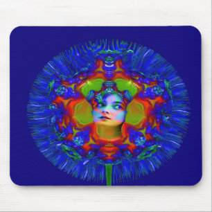 Human Dandelion Mouse Pad
